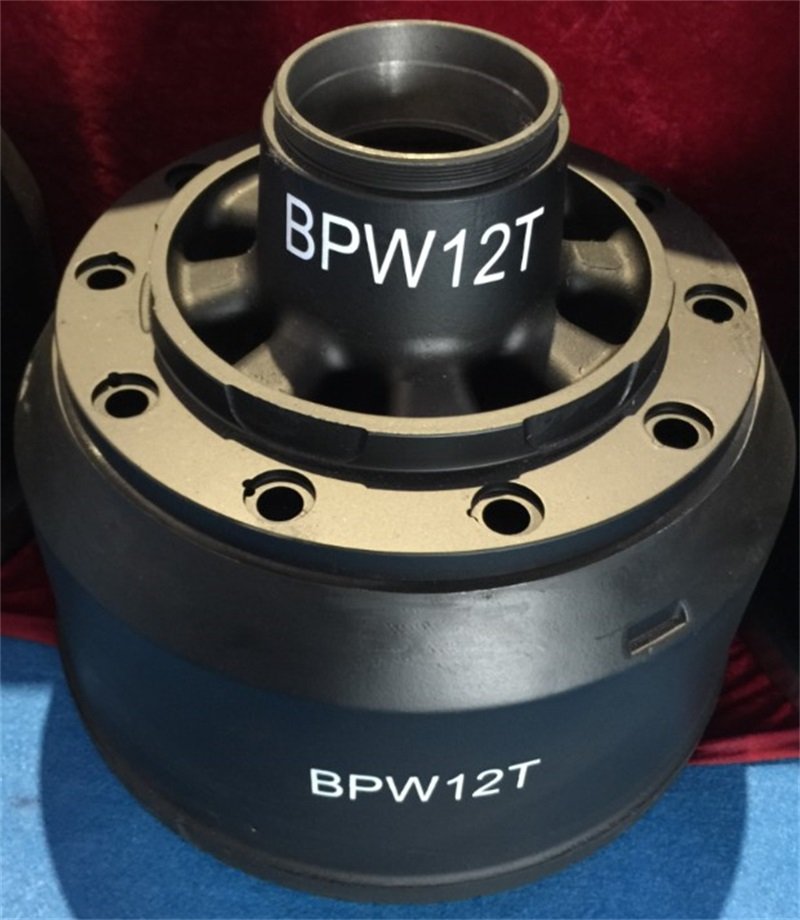 BPW Semi Trailer Axle 12T Wheel Hub Heavy Load Chassis Spare Part BPW Semi Trailer Axle 12T Wheel Hub Heavy Load Chassis Spare Part