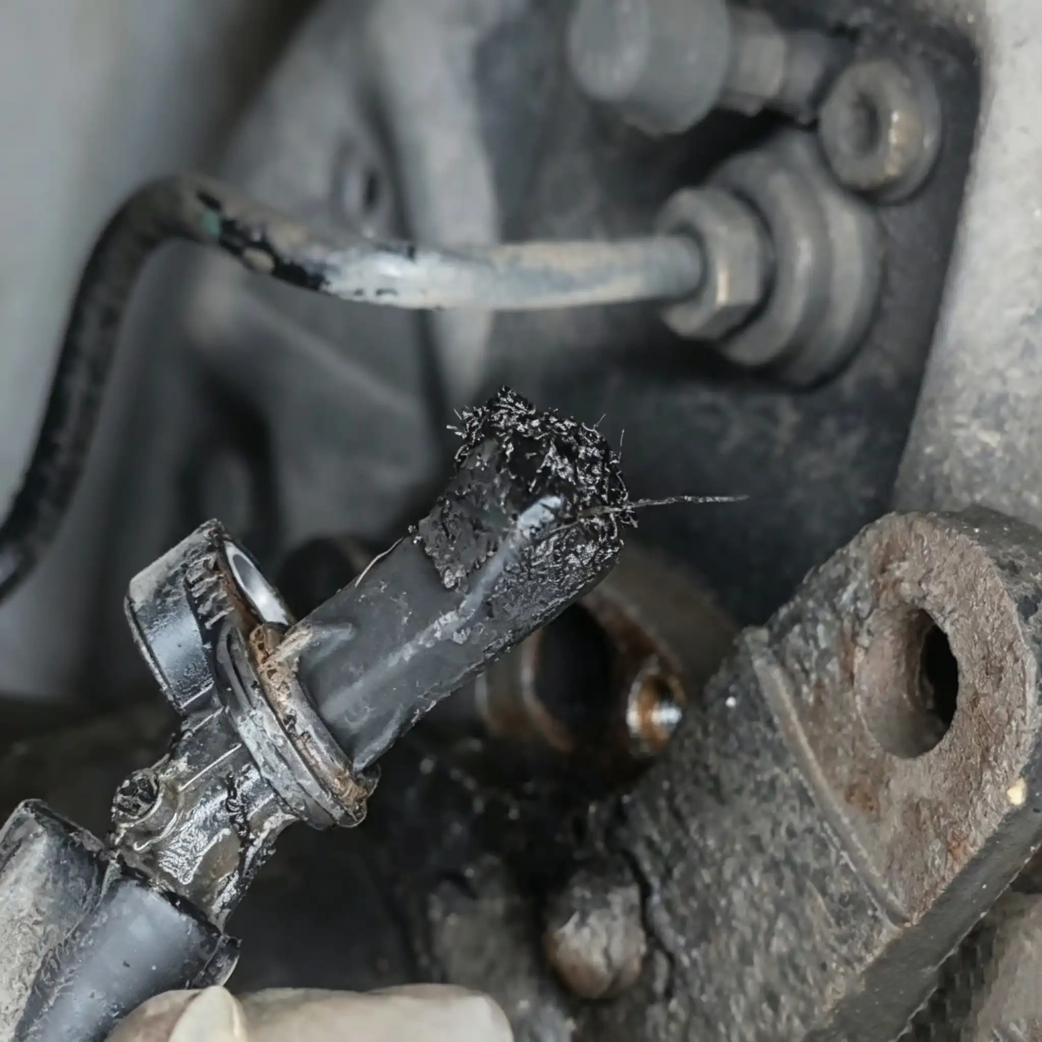 Check the sensor for damage