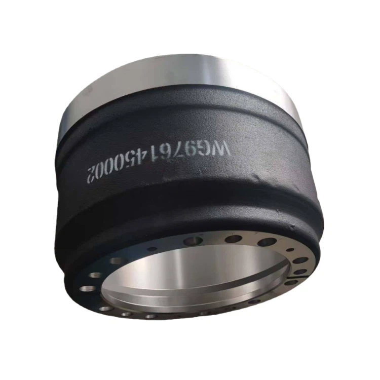 WG9761450002 Rear Brake Drum for Sinotruk Heavy‑Duty Trucks WG9761450002 Rear Brake Drum for Sinotruk Heavy‑Duty Trucks