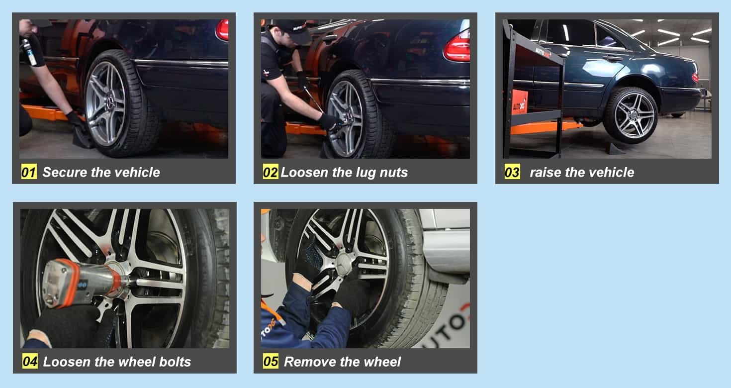 Prepare the Vehicle for Repair